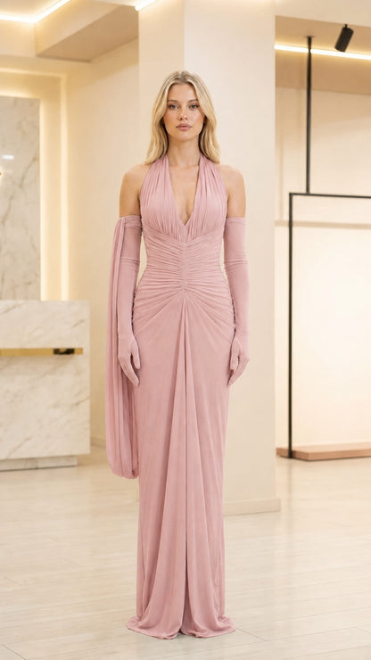 Front view of dusty rose color variant