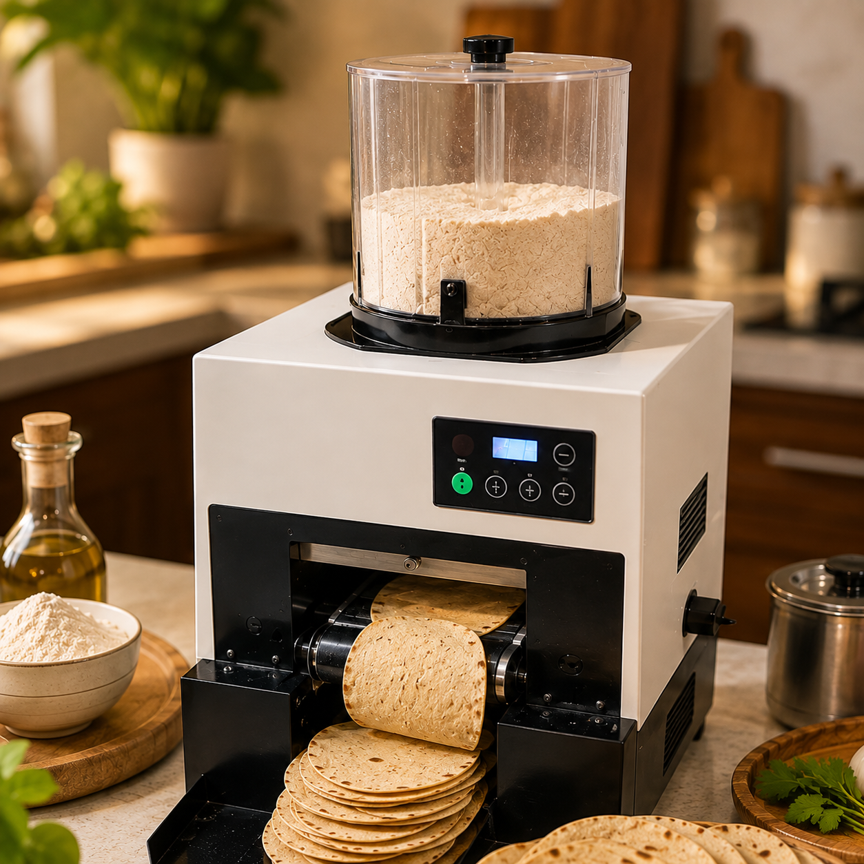 Automatic Flatbread &amp; Roti Maker