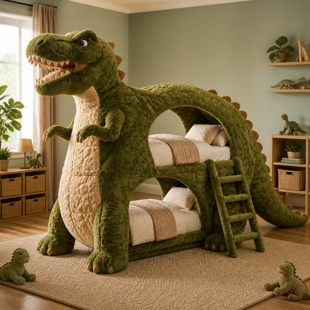 Double-Level Kids' Sleep Den