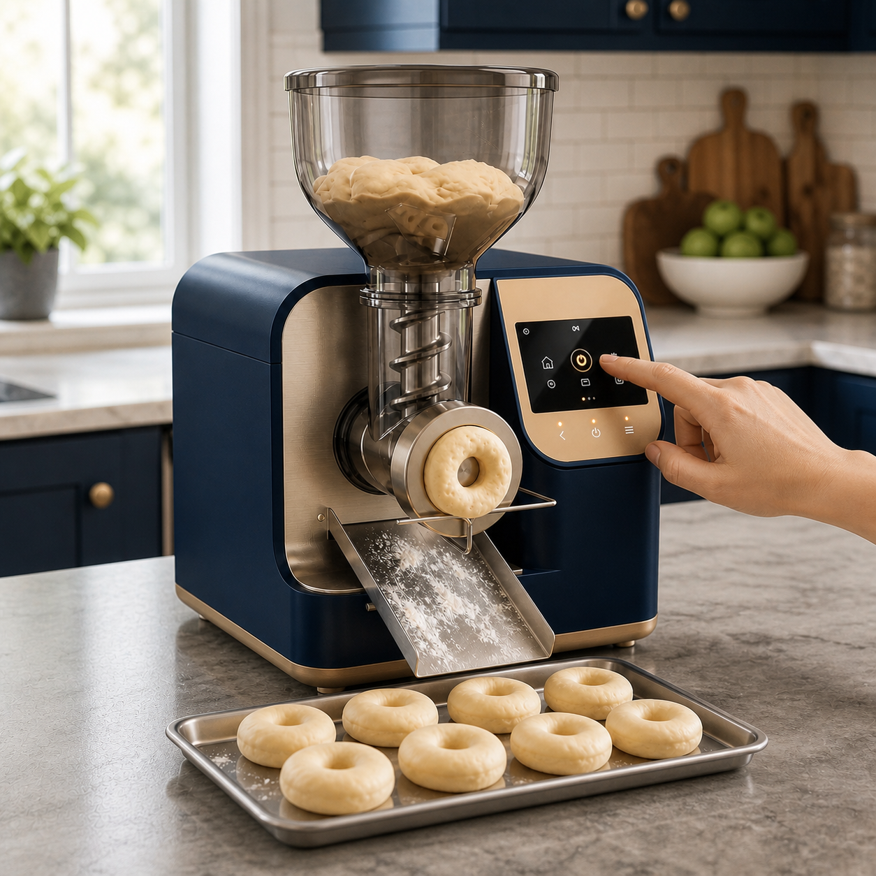 Automatic Mini Ring Dough Forming Machine