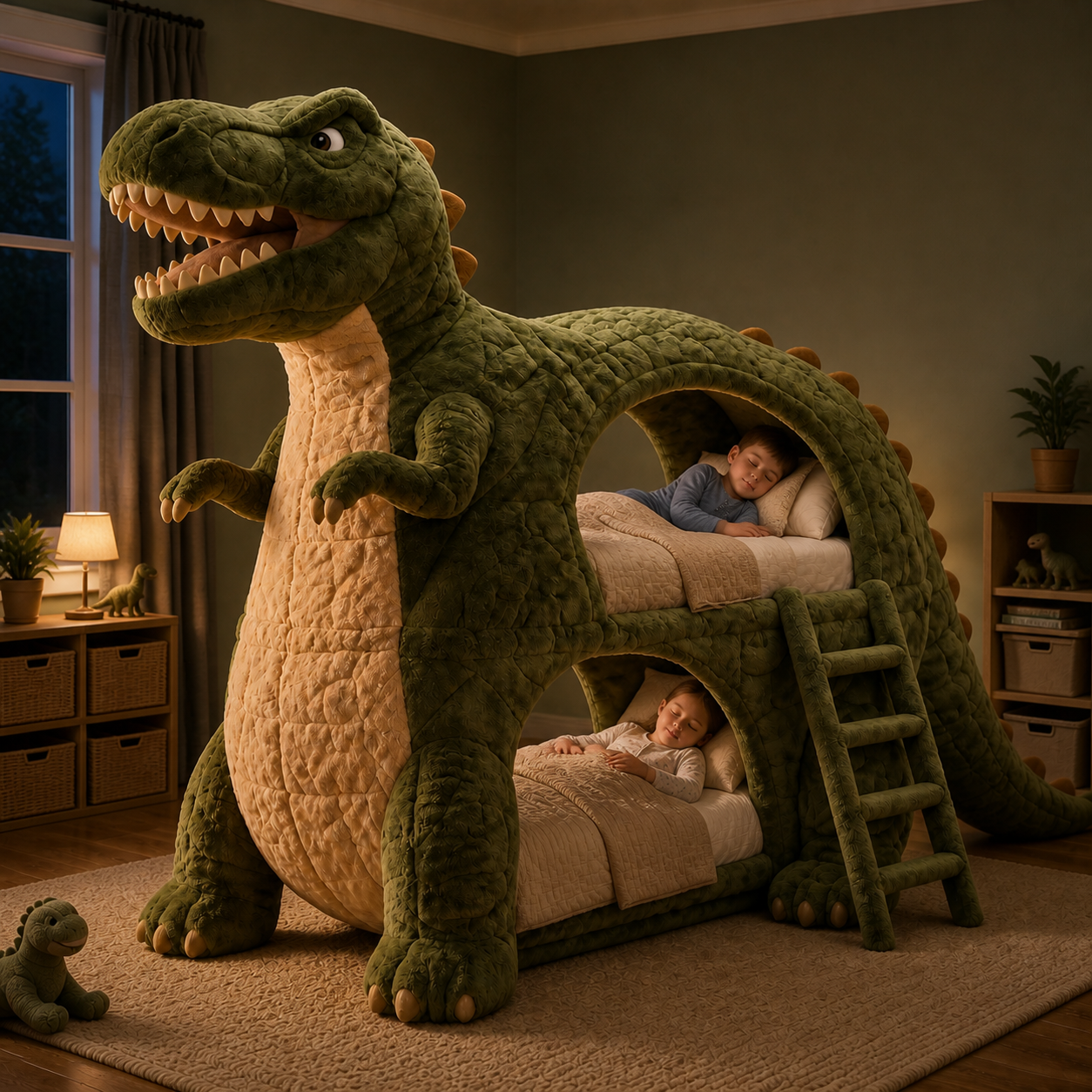 Double-Level Kids' Sleep Den