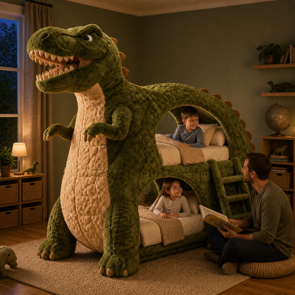 Double-Level Kids' Sleep Den